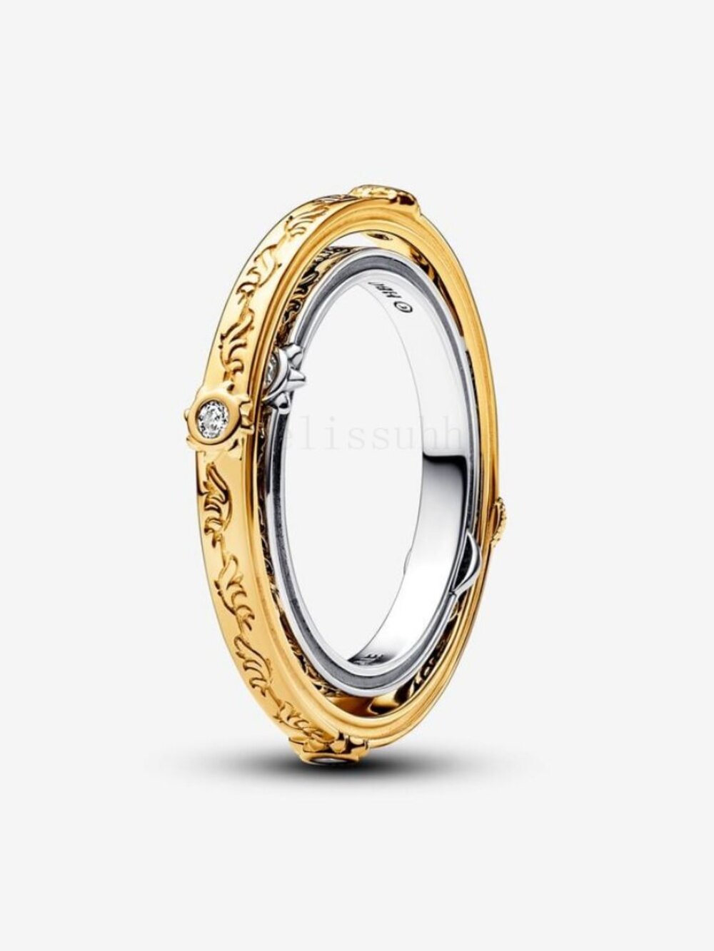 Pandora Game of Thrones Spinning Astrolabe Ring